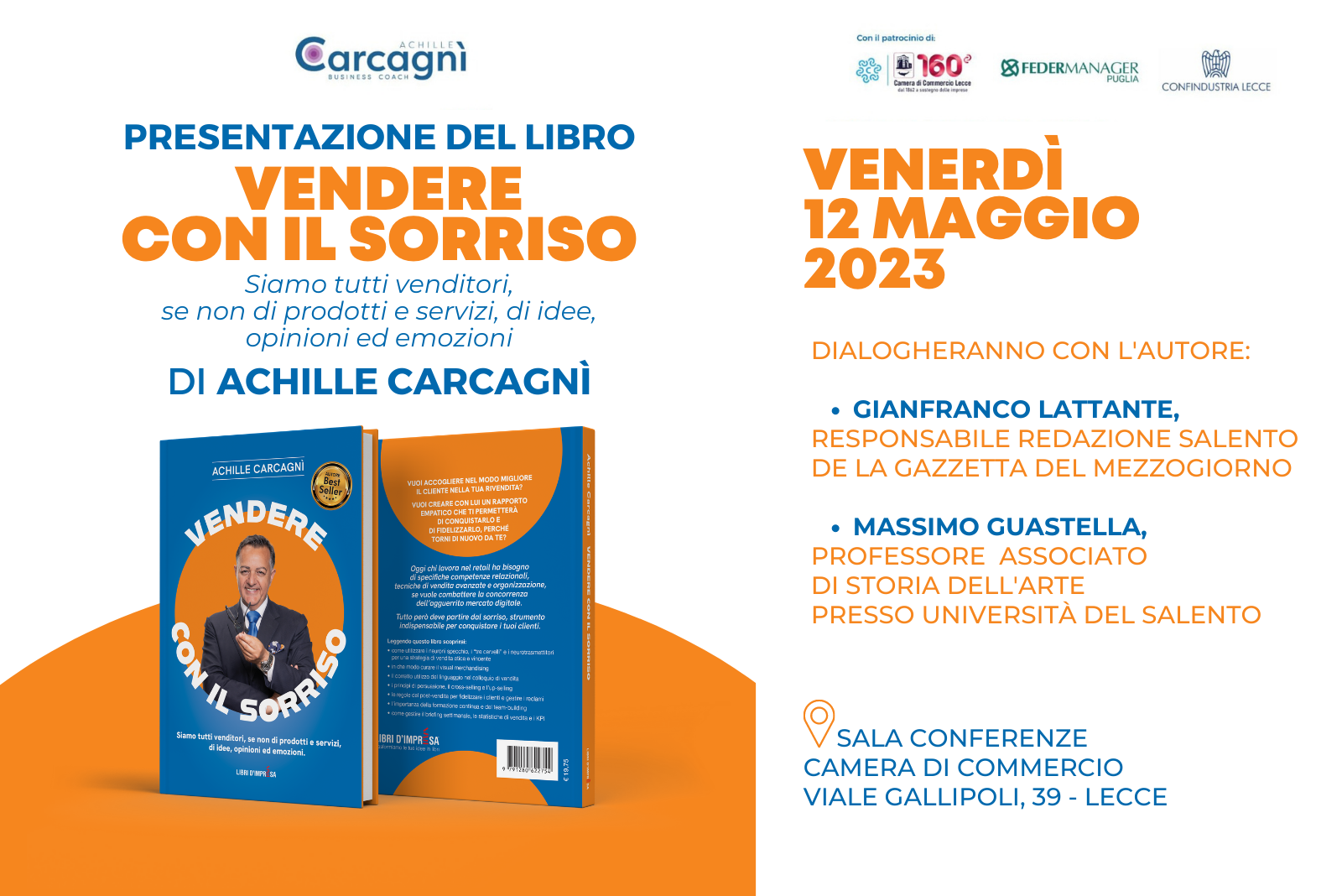 "Vivere con il Sorriso" la presentazione a Lecce
